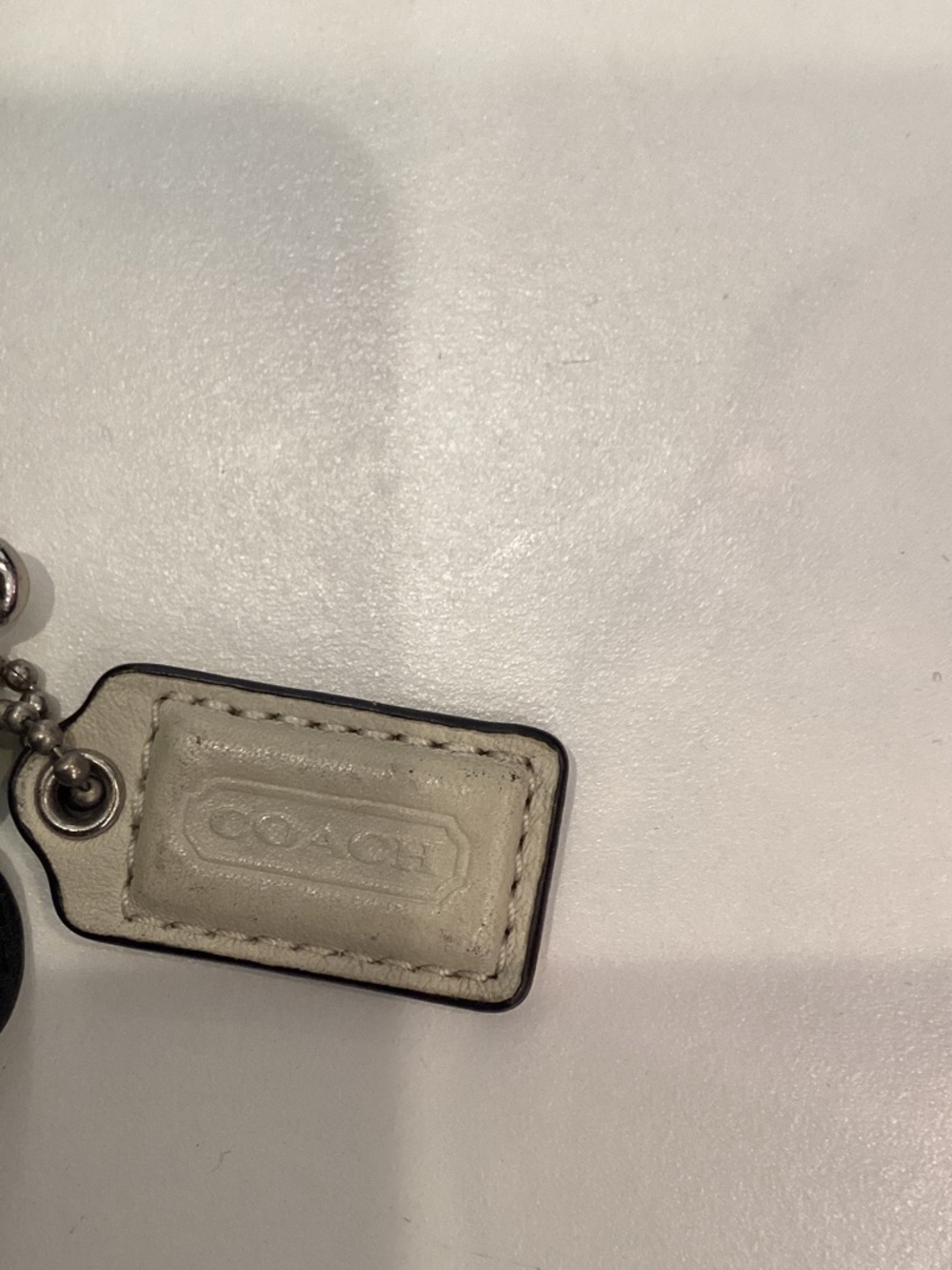 Coach Black and Cream Signature Wristlet Clutch - Picture 2 of 3